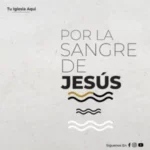 Plantilla Por la sangre de Jesús