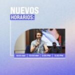 Plantilla Vertical de Nuevos Horarios para la Congregación