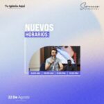 Plantilla de Nuevos Horarios para la Iglesia