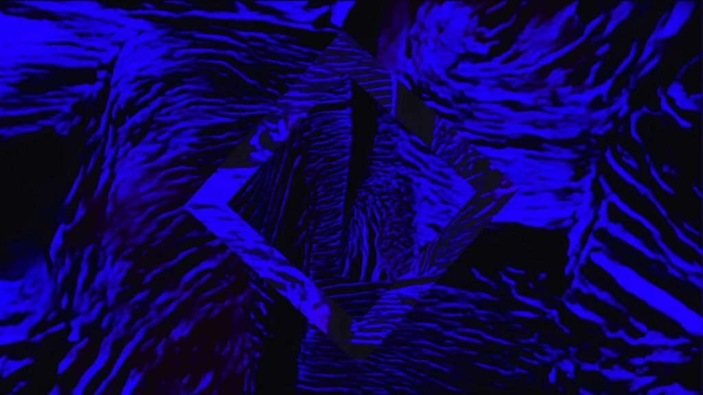 Deep Blue Abyss - Fractured Descent: Animación de Loop para Worship Background en Iglesias
