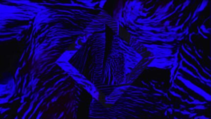 Deep Blue Abyss - Fractured Descent: Animación de Loop para Worship Background en Iglesias