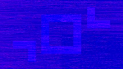 Fondo Animado Electric Azure Blue - Video Loop para Worship