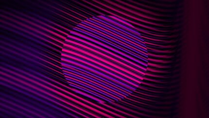 Hypnotic Depths - Crimson Eye: Fondo Animado para Worship con Motion Graphics para Iglesias