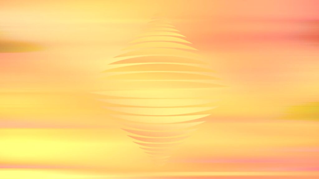 Sunrise Serene Spinning Globe Motion Loop