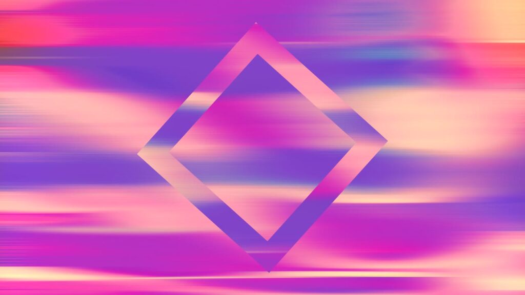 Fondo Animado Vaporwave Velocity - Diamond Pulse para Worship en OBS y ProPresenter