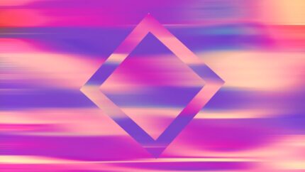 Fondo Animado Vaporwave Velocity - Diamond Pulse para Worship en OBS y ProPresenter