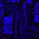 Deep Blue Abyss - Fractured Square: Worship Background Video Loop para Church Graphics