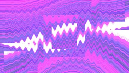 Fondo Animado Glitchscape Symphony - Static Slash para Worship y Presentaciones en Iglesia