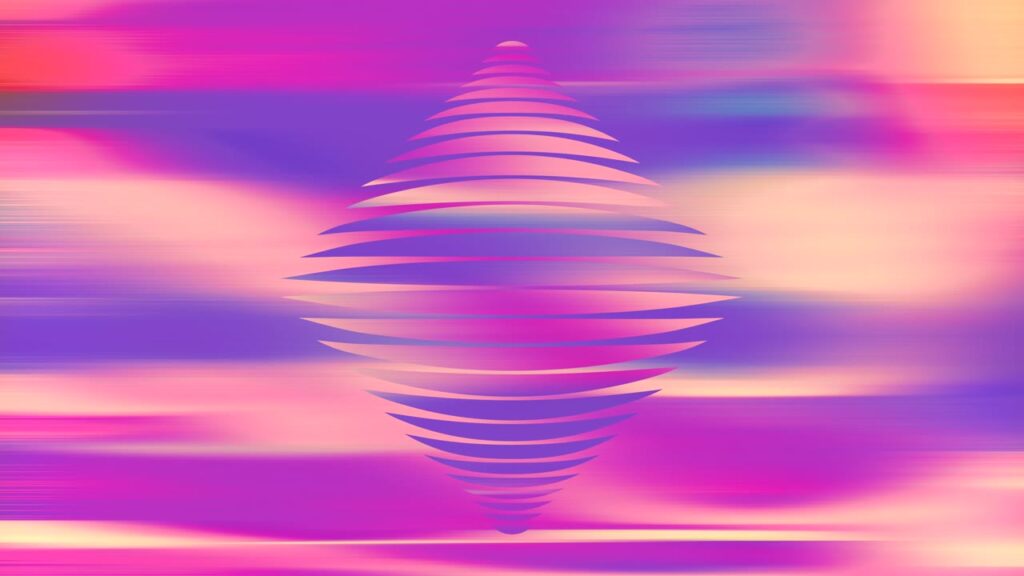 Vaporwave Velocity - Fondo Animado para Worship en ProPresenter y OBS