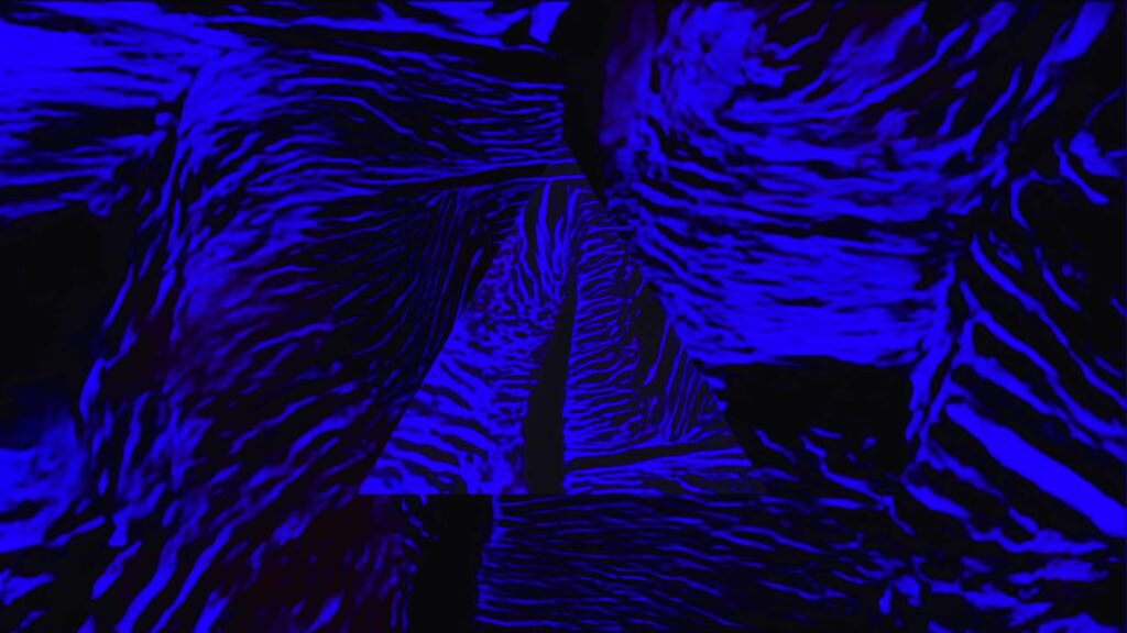 Fondo Animado Deep Blue Abyss - Angular Chaos para Worship: Video Loop para Iglesias y Presentaciones en Propresenter, Vmix y OBS