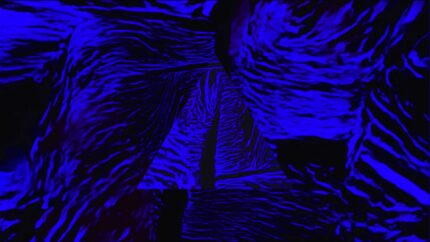 Fondo Animado Deep Blue Abyss - Angular Chaos para Worship: Video Loop para Iglesias y Presentaciones en Propresenter, Vmix y OBS