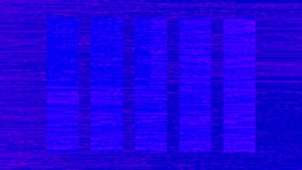 Fondo Animado Electric Azure Blue - Loop de Worship para Iglesias