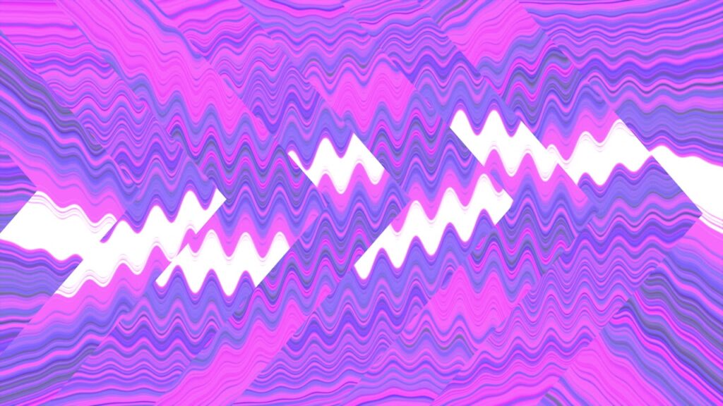 Glitchscape Symphony: Fondo Animado para Worship Background en Iglesias