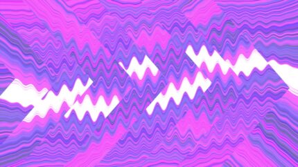 Glitchscape Symphony: Fondo Animado para Worship Background en Iglesias