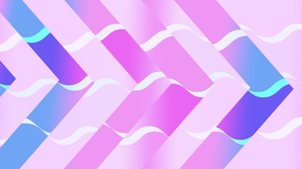 Fondo Animado Dreamwave Lines - Angular Flow para Worship en ProPresenter y OBS