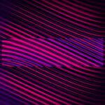 Hypnotic Depths - Crimson Bar: Worship Background Video Loop para Church Motion Graphic