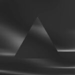 Fondo de Video Loop Cristiano Silver Fluid - Prismatic Triangle para Worship background y Church Motion Graphics