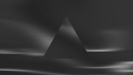 Fondo de Video Loop Cristiano Silver Fluid - Prismatic Triangle para Worship background y Church Motion Graphics