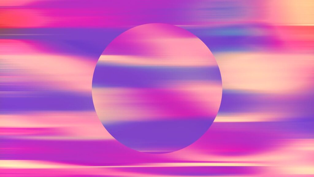Vaporwave Velocity - Fondo Animado para Worship: Loop Gráfico para Iglesias