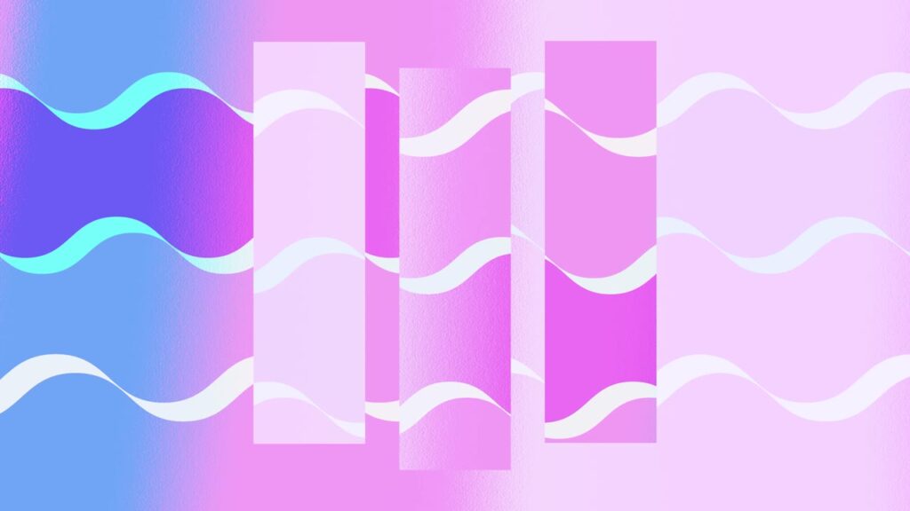 Fondo Animado Dreamwave Lines - Video Loop Pastel para Worship y ProPresenter