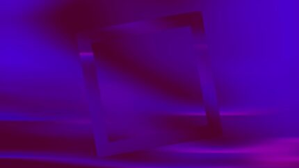 Electric Aura - Azure Shards | Worship Background Video Loop for Church Motion Graphics