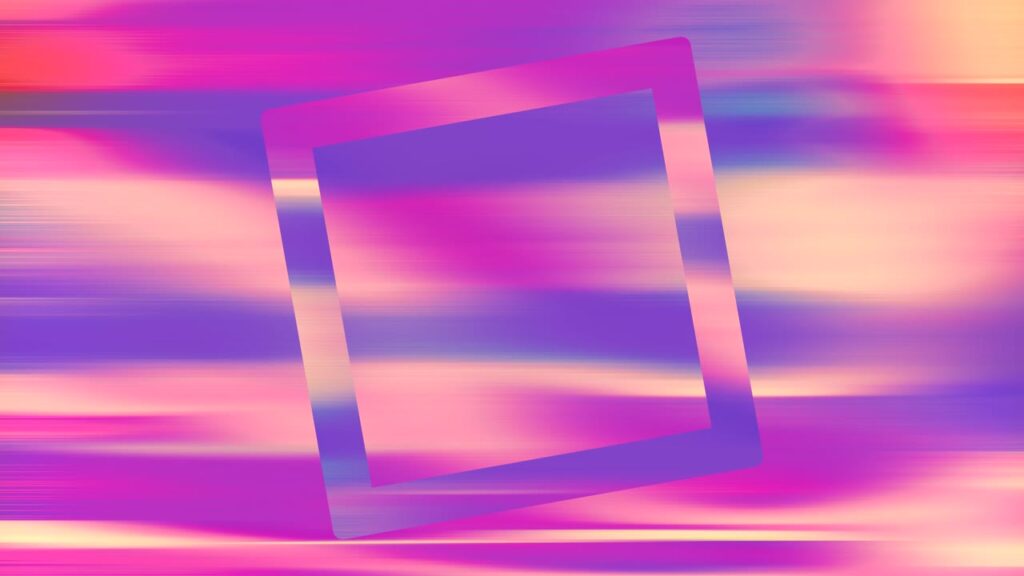 Vaporwave Velocity - Tilted Frame: Worship Background Loop para ProPresenter y OBS