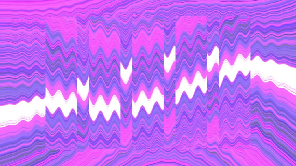 Glitchscape Symphony - Video Loop Animado para Worship Background en Iglesias