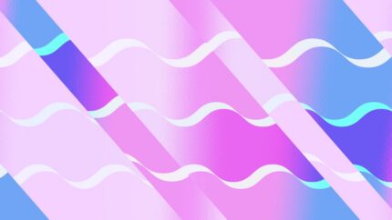 Dreamwave Lines - Wavy Divide: Fondo Animado para Worship en Church Motion Graphic