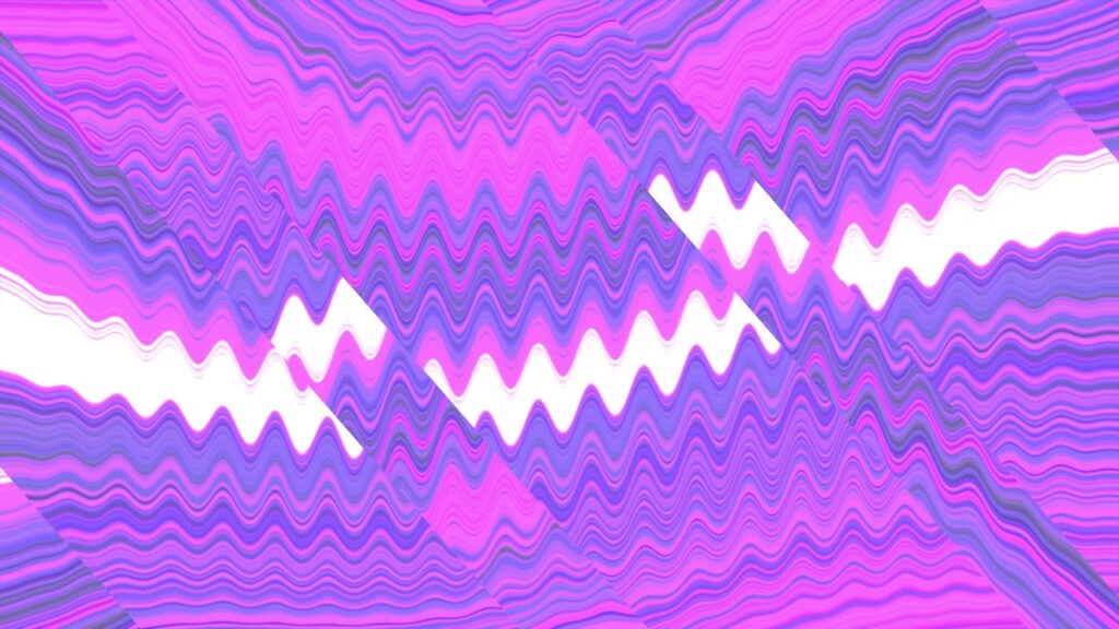 Fondo Animado 'Glitchscape Symphony' - Video Loop para Worship