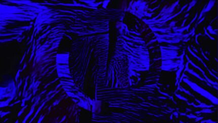 Fondo Animado 'Deep Blue Abyss - Shattered Reality' para Worship: Loop Gráfico para Iglesia en ProPresenter, Vmix y OBS