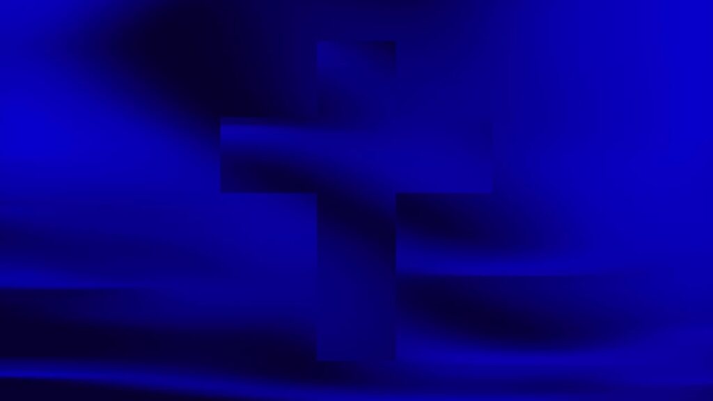 Sapphire Streams Blue - Fondo Animado de Video Loop para Worship en ProPresenter y OBS