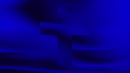 Sapphire Streams Blue - Fondo Animado de Video Loop para Worship en ProPresenter y OBS