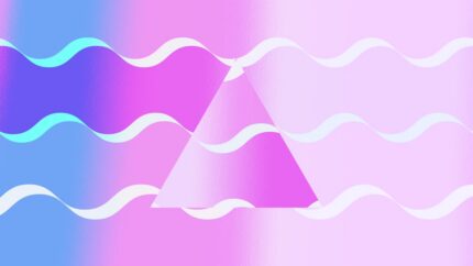 Fondo Animado de Worship - Dreamwave Lines - Pastel Triangle para ProPresenter y OBS