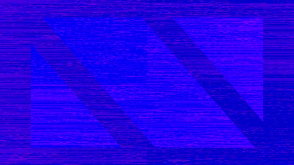 Fondo Animado Electric Azure Blue - Fractured Plane para Worship Background en ProPresenter y Vmix