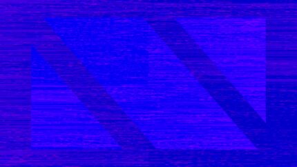 Fondo Animado Electric Azure Blue - Fractured Plane para Worship Background en ProPresenter y Vmix