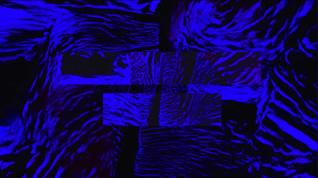 Fondo Animado Cristiano 'Deep Blue Abyss - Diamond Distortion' para Worship en ProPresenter y OBS