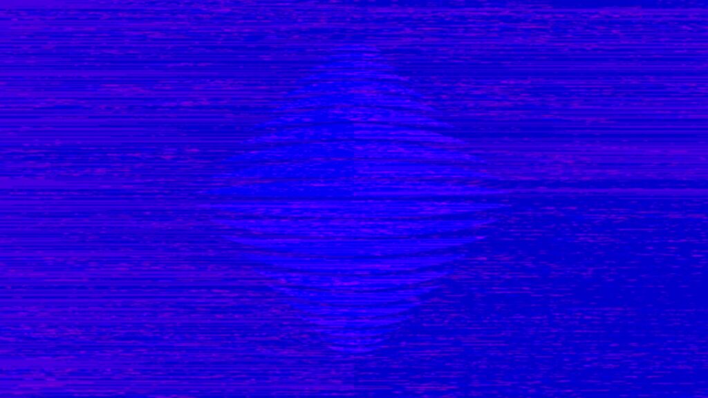 Electric Azure Blue Worship Background