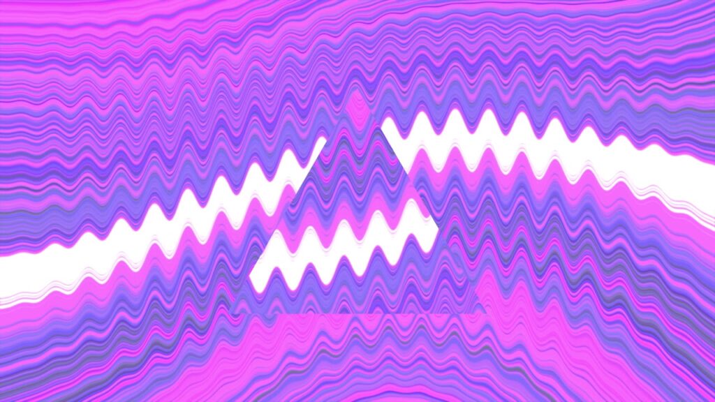 Glitchscape Symphony - Frequency Shift: Loop de Fondo Animado para Worship en Iglesias