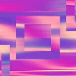 Fondo Animado Vaporwave Velocity - Geometric Maze para Worship y ProPresenter