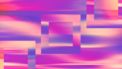 Fondo Animado Vaporwave Velocity - Geometric Maze para Worship y ProPresenter