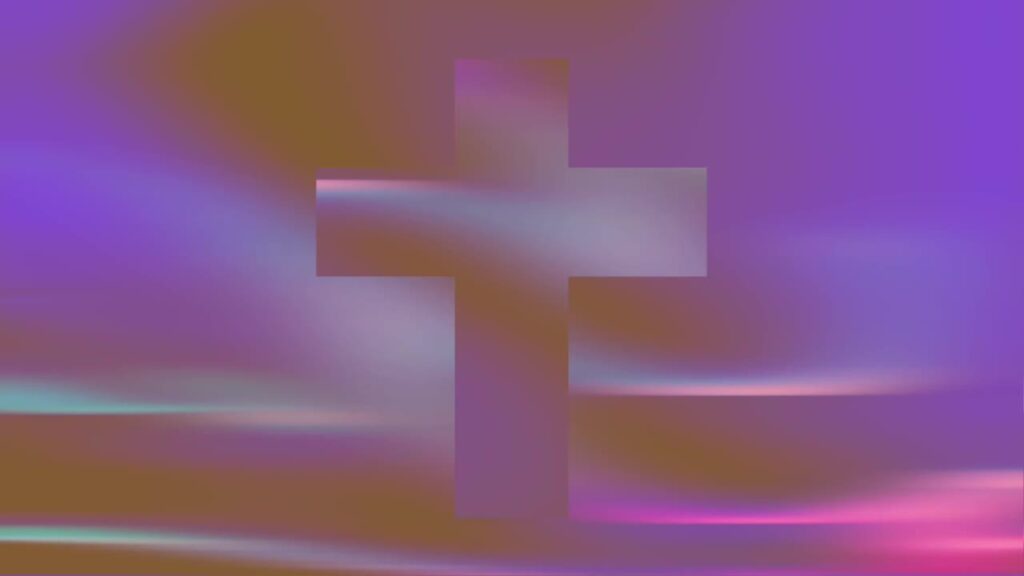 Video Loop: Chromatic Cross Light - Motion Video Loop