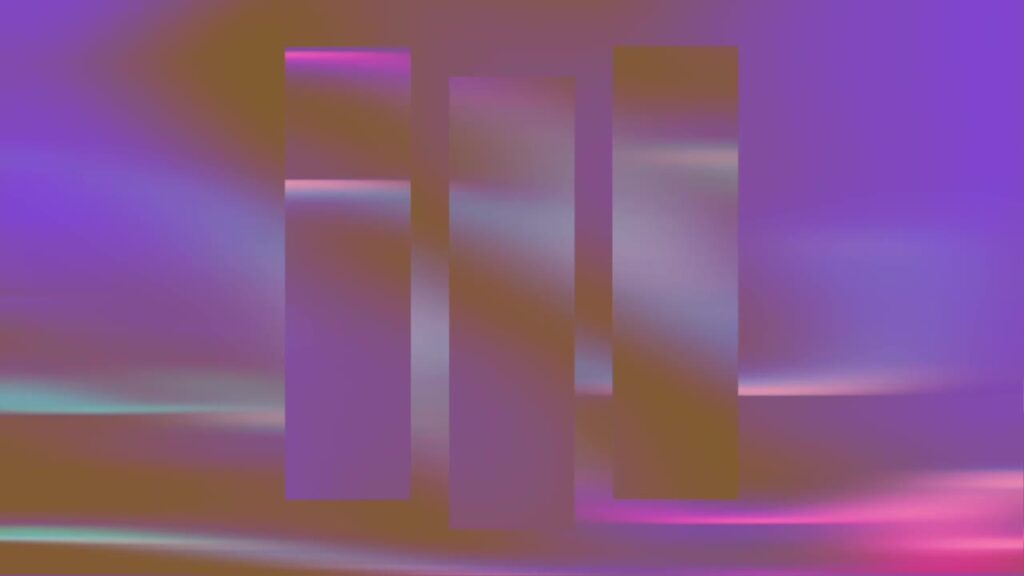 Vibrant Holographic Christian Video Loop for Churches - Motion Video Loop