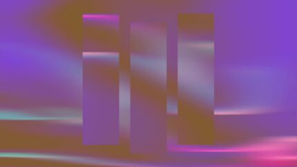 Vibrant Holographic Christian Video Loop for Churches - Motion Video Loop