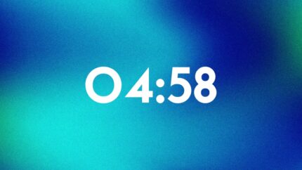 Contador Cristiano Blue Modern Gradient 5 Min para ProPresenter y OBS