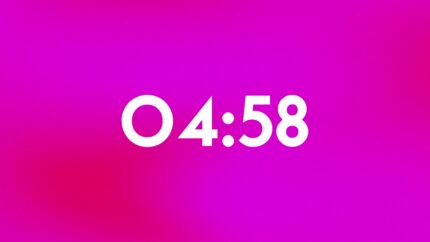 Contador Regresivo Pink Modern Gradient de 5 Minutes Vmix