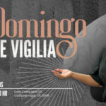 plantilla horizontal para portada o miniatura de video sobre encuentro de vigilia cristiana