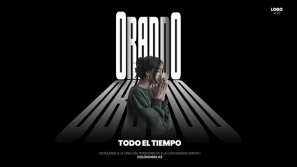 fondo horizontal para redes sociales con oración estilizada