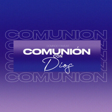 plantilla de evento con degradado morado moderno Yeshua para cultos