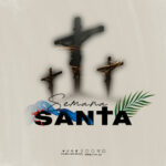 plantilla de evento cristiano de Semana Santa con diseño moderno y elementos religiosos