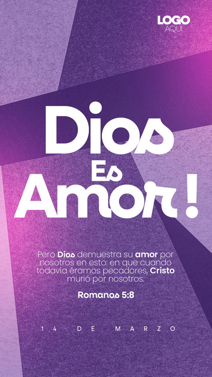 Imagen reducida de recurso gráfico para historias con frase en color púrpura